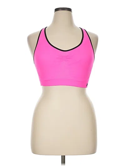 Pre-owned Zensah Sports Bra In Pink