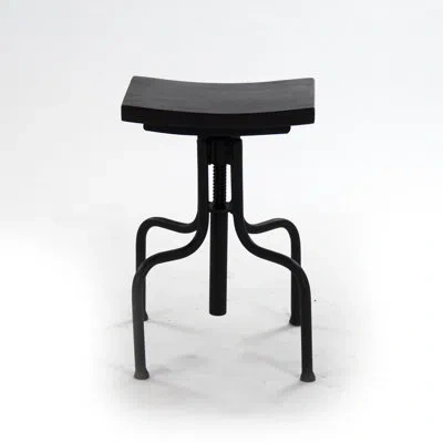 Zentique 17.5 Bar Stool In Black