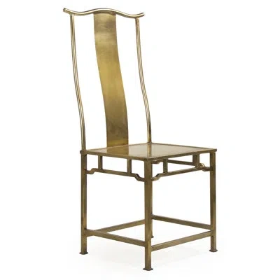 Zentique 19.5" Wide Side Chair In Gold