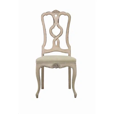 Zentique 19.5" Wide Velvet Side Chair In Brown
