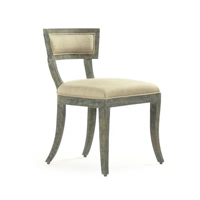 Zentique 20.5" Wide Side Chair In Sage Green