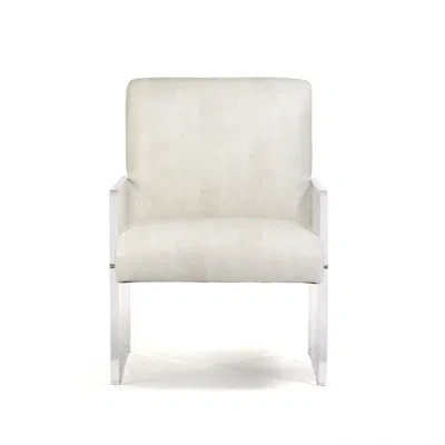 Zentique 24" Wide Armchair In White