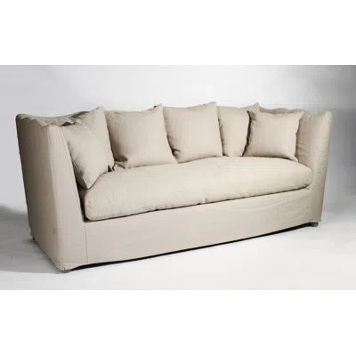 Zentique 87'' Reception Sofa In Natural