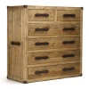 Zentique Abott Server In Brown