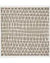 Zentique Abstract Framed Art In Brown