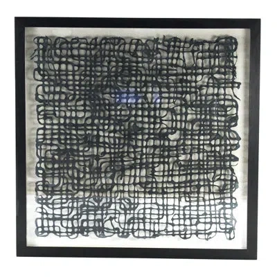 Zentique Abstract Paper Wall Décor In Black;white