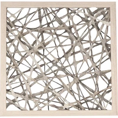 Zentique Abstract Paper Wall Décor In Natural