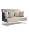 Zentique Acrylic Sofa In Neutral