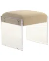 Zentique Adela Stool In Brown