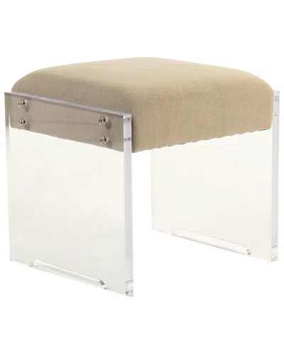 Zentique Adela Stool In Neutral