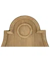 Zentique Alain Headboard In Brown