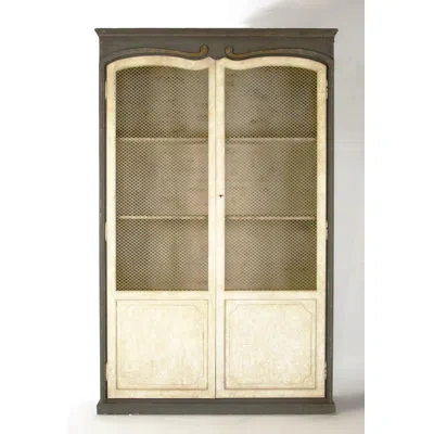 Zentique Alexander Diaplay Stand In Ivory;dark Gray;ivory;dark Gray;ivory;da
