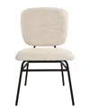 Zentique April Side Chair In Black