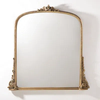 Zentique Arch Metal Mirror In Gold