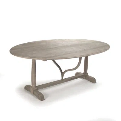 Zentique Arek Dining Table In Brown
