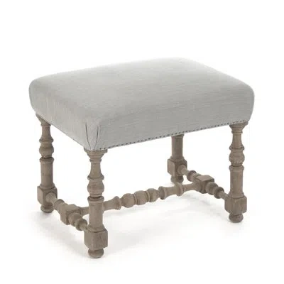 Zentique Audrey Stool In Brown;gray