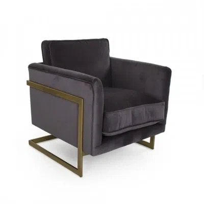 Zentique Avery Club Chair In Black