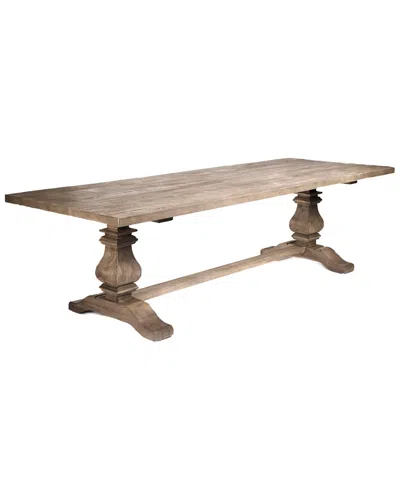 Zentique Avery Dining Table In Brown