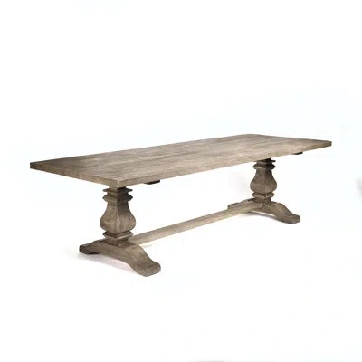 Zentique Avery Dining Table In Gray