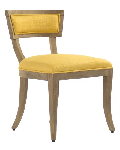 Zentique Ayer Side Chair In Yellow