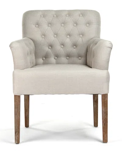 Zentique Barrois Arm Chair In White