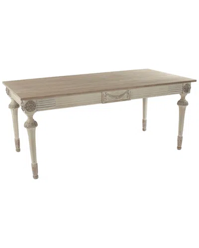 Zentique Bastian Dining Table In Neutral
