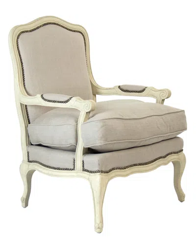 Zentique Bastile Lounge Chair In Gray