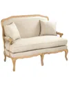 Zentique Bastille Settee In Neutral