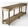 Zentique Bryce Console Table In Brown