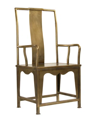 Zentique Brys Arm Chair In Brown