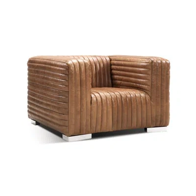 Zentique Canyon Chair In Brown