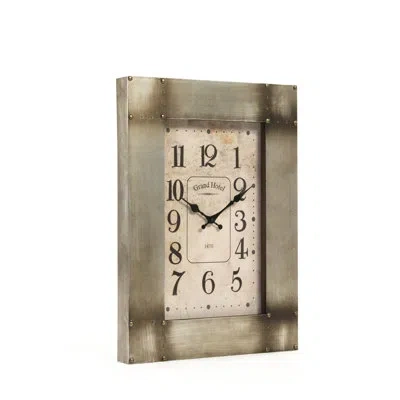 Zentique Caress Digital Wall Clock In Black;gray;off-white