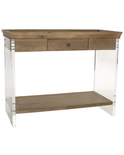 ZENTIQUE ZENTIQUE CHARMAIN ACRYLIC CONSOLE