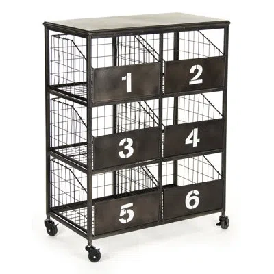Zentique Claudio 27" Storage Drawer In Brown