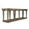 Zentique Colin Console Table In Brown