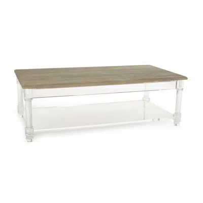 Zentique Corbin Acrylic Coffee Table In Clear