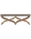 Zentique Crescenzo Bench In Brown
