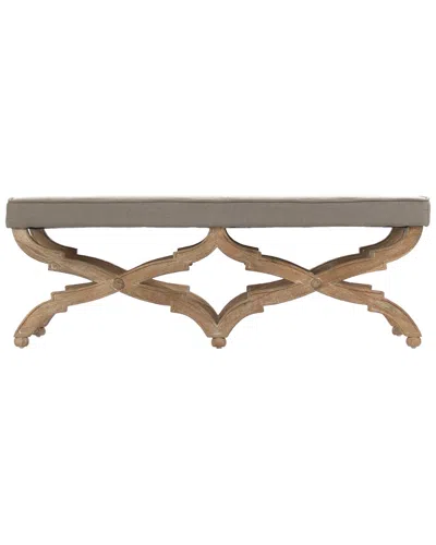 Zentique Crescenzo Bench In Brown