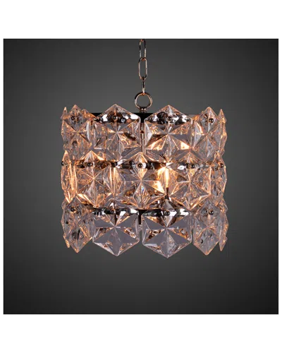 Zentique Crystal Pendant Chandelier In Transparent