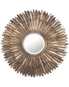 Zentique Daria Mirror In Brown
