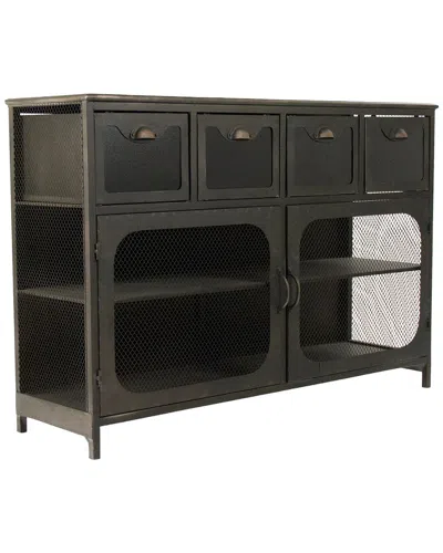 Zentique Daveney Console In Brown