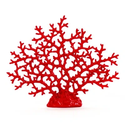 Zentique Decorative Coral In Red