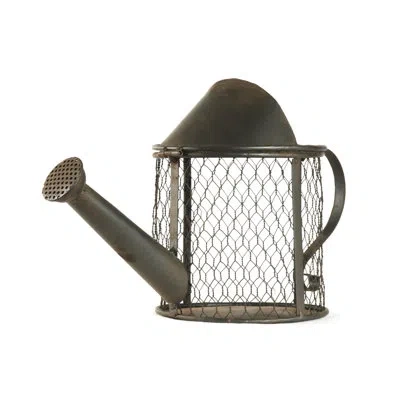 Zentique Decorative Watering Can In Gray