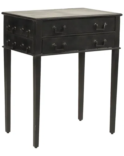 Zentique Delane Metal Table In Black