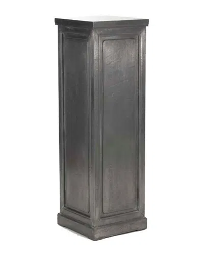 Zentique Dorian 43in Pedestal In Gray