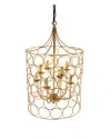 Zentique Dru Hanging Light In Gold