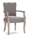 Zentique Elise Arm Chair In Gray
