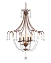 Zentique Empire Chandelier In Brown