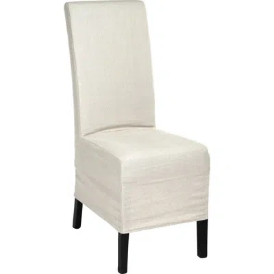 Zentique Evan Upholstered Dining Chair In Black