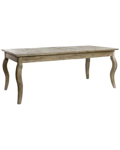 Zentique Extendable Dining Table In Brown